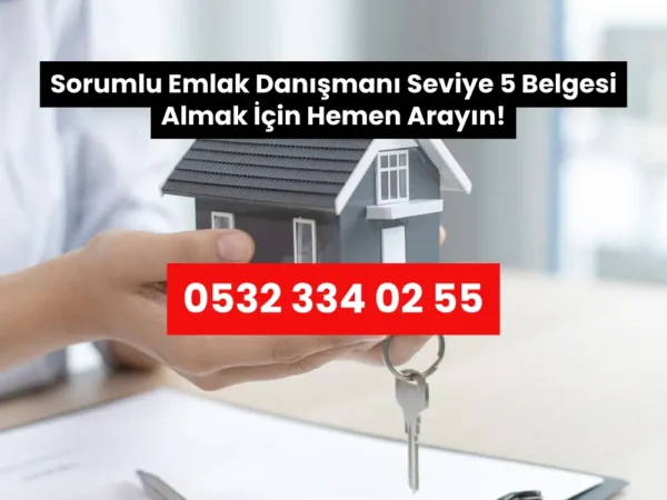 Sorumlu Emlak Danışmanı Seviye 5 Belgesi - Görsel 2